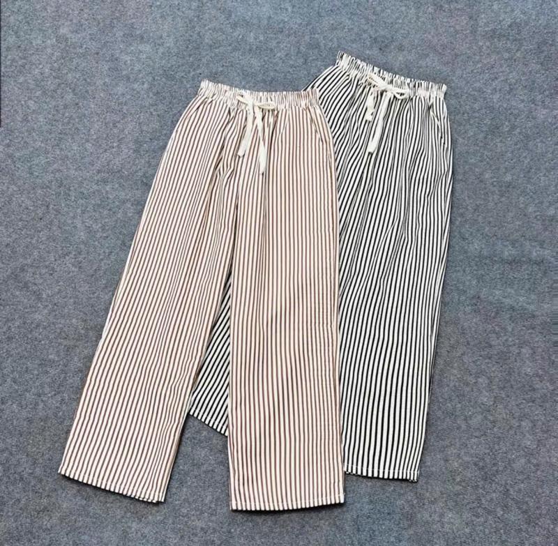 quần suông ống rộng cho bé gái 10 -45kg  chất vải mềm kiểu dáng rộng thoải mái áokhoác chobégái quầntây