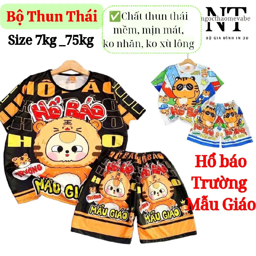 Bộ thun áo cộc tay quần đùi mẫu HOTTREND  có cho bé trai, bé gái, cho cả nhà mặc cặp mặc nhóm chất thun thái, mềm, mịn, mát, k nhăn, k xù lông. Women Top Quần Ngủ Ong