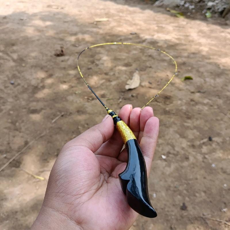 joran wader/benteur 80cm super lentur (emas) 5