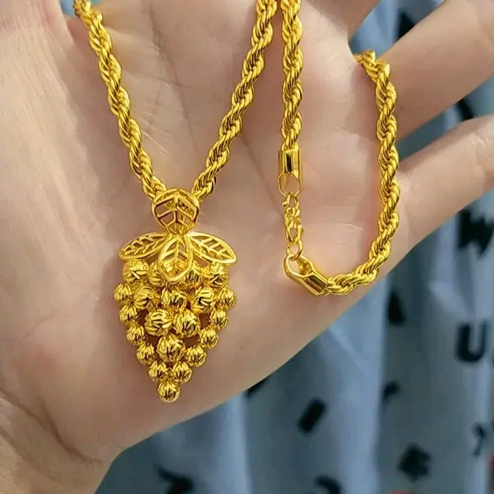 kalung tambang besar lionti anggur