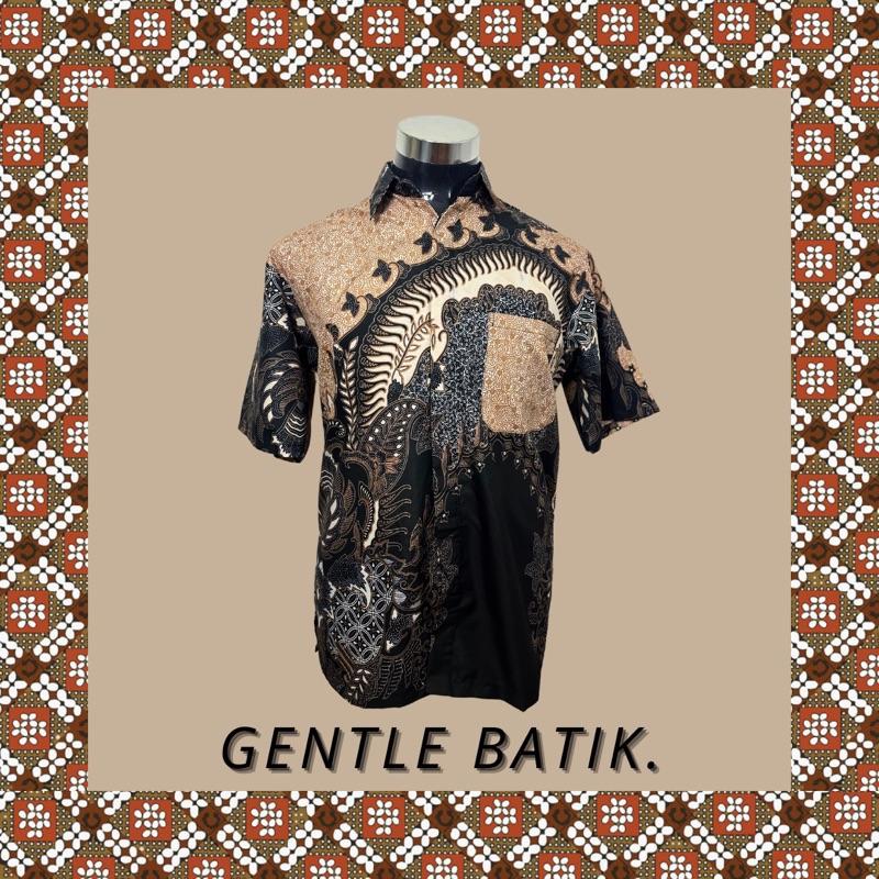 Baju batik premium - gentle batik - modern design - TikTok Shop Malaysia