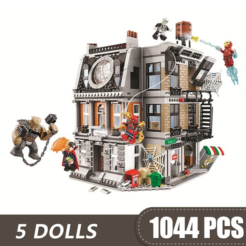 Blok binaan untuk kanak-kanak, 1044 keping, bata serasi Lego Avengers ...