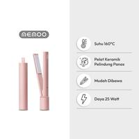 Gambar AZKO Memoo Alat Catok Rambut Travel - Pink Catokan Rambut Portable Hair Styler Travel dari AZKO ID Kota Administrasi Jakarta Barat 3 Tokopedia