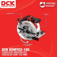 Gambar DCK KDMY02-185 Cordless Brushless Circular Saw 185mm / Mesin Sirkel 7 Inch - UNIT ONLY dari Drill&Co Kota Administrasi Jakarta Barat 3 Tokopedia