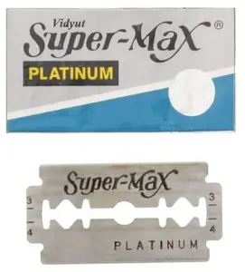Pisau Silet Cukur Super Max Platinum Silet Cukur untuk Pisau Cukur  Isi ulang 5 Pack Silet cukur