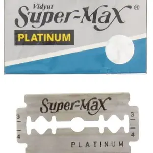 Pisau Silet Cukur Super Max Platinum Silet Cukur untuk Pisau Cukur  Isi ulang 5 Pack Silet cukur