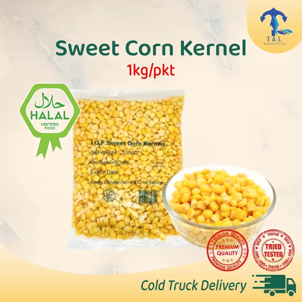 Halal Sweet Corn Kernel ( 1kg )
