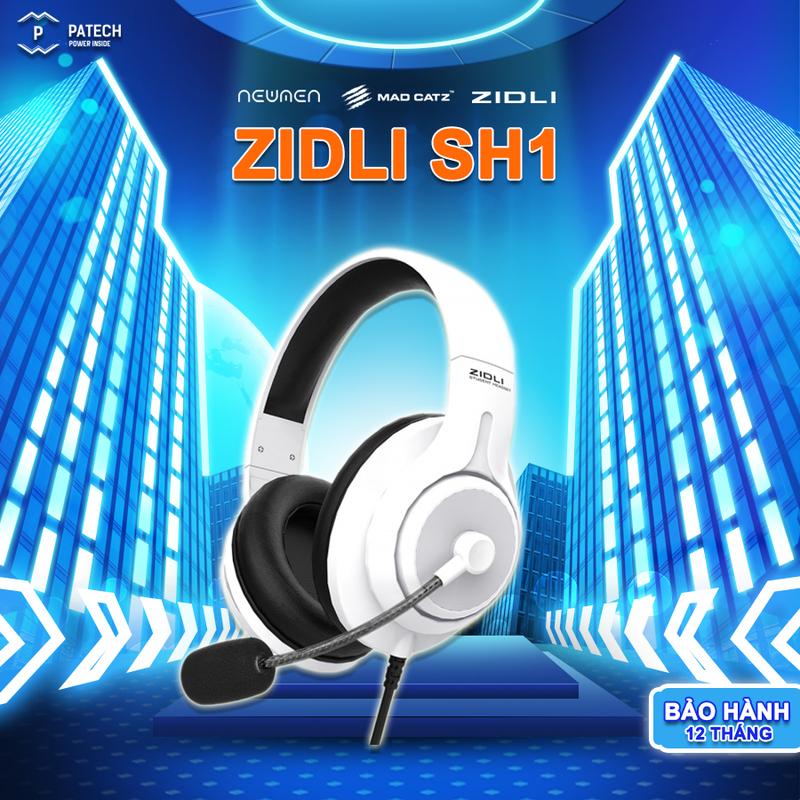 Zidli SH1   Study  , Voice chat, Mic chống ồn có bật tắt, Hỗ trợ Training chuyên nghiệp và Music  Phù hợp cho giáo viên dậy học Online và học trò học Online giao tiếp với giảng viên. Nhét Tai Nghe Nhạc