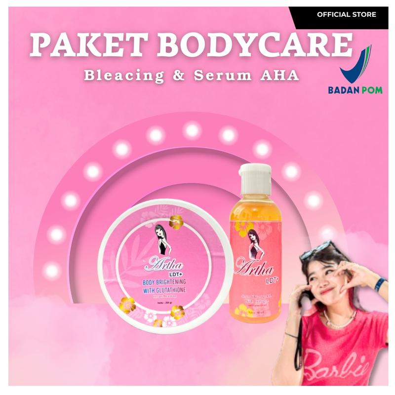 Product Introduction of [ARTHA LDT] BUY BLEACHING + AHA BODY SERUM [BRIGHTENING WITH GLUTATHIONE & COLLAGEN]  Lightening Wanita 0