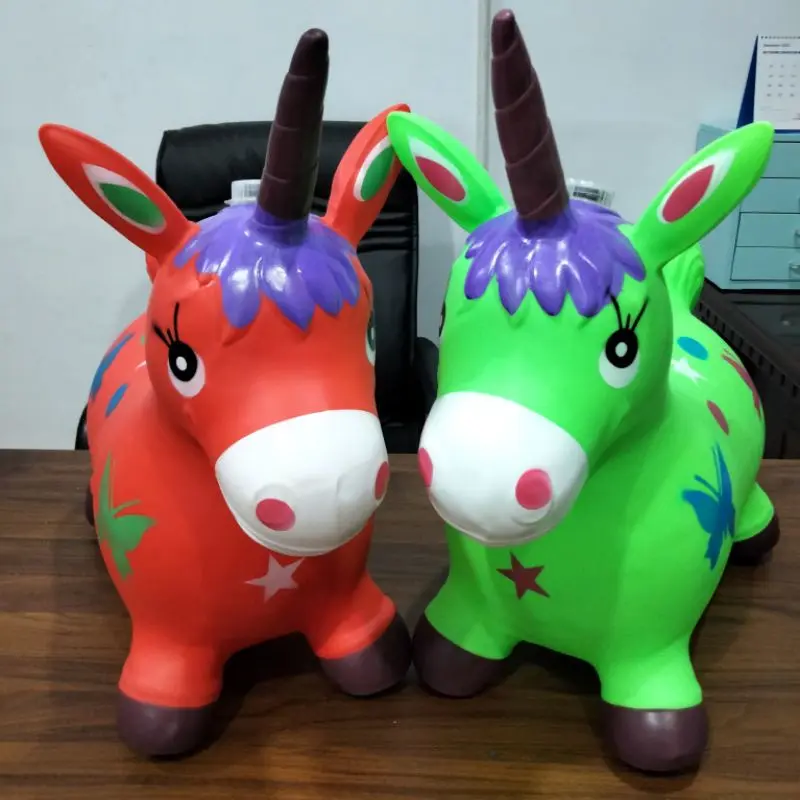 Animal Jumping Music Karet Kuda (SNI)/ Mainan Kuda Kudaan Anak 3