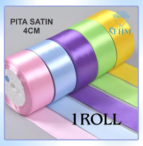 MGM  PITA SATIN 1 ROLL PREMIUM 4 CM  PT01