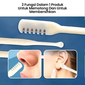 [isi 2] Alat Cukur Bulu Hidung 2in1 Pencukur Bulu Hidung Nose Hair Trimmer Pemangkas Bulu Hidung Alat Cukur Bulu Hidung Pencukur Bulu Hidung Manual Alat Pemotong Bulu Hidung Alat Cukur Bulu Hidung Nose Hair Trimmer Alat Pemotong Bulu Hidung
