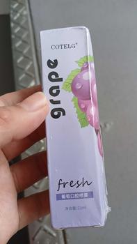 Product Review of COTELG Breath Freshener Oral Spray Peach Lychee Long-lasting Anti-bad Breath Portable Mouth Spray 22ml Fruit Flavor Grape Moisturizing from 🇮** E**I 🇸** 0