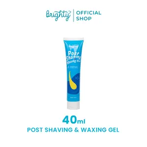 Brighty Post Shaving & Waxing Gel Penghambat pertumbuhan bulu Gel Waxing Gel After Shaving