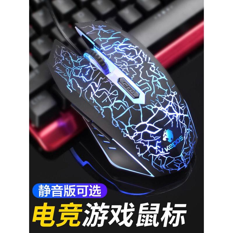 Silent Mechanical Gaming Mouse