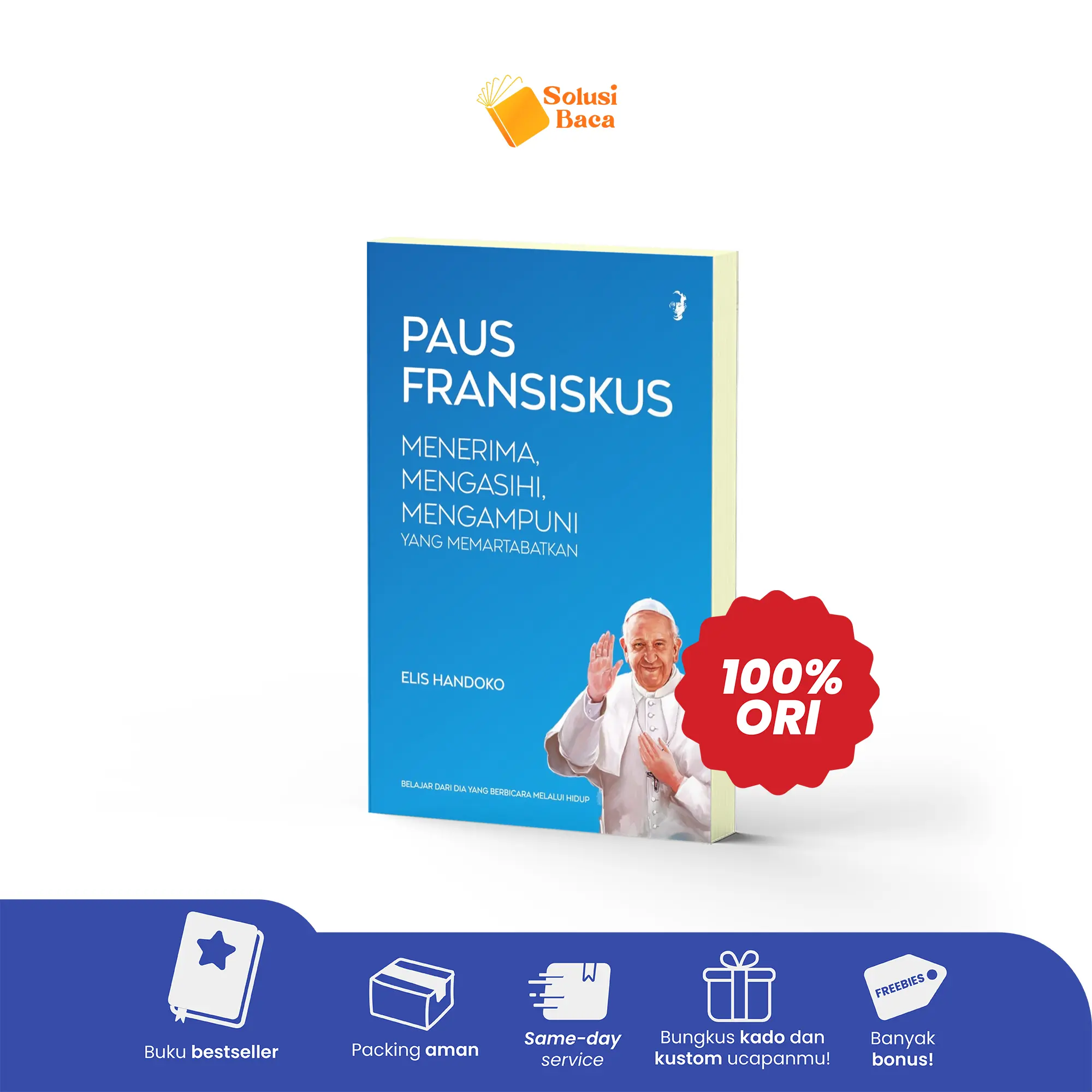 Buku Paus Fransiskus: Menerima, Mengasihi, Mengampuni Yang Memartabatkan | Rumah Dehonian
