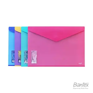 Bantex Duro Bi-Colour PP Envelope Folder File Amplop Folio FC - 3227