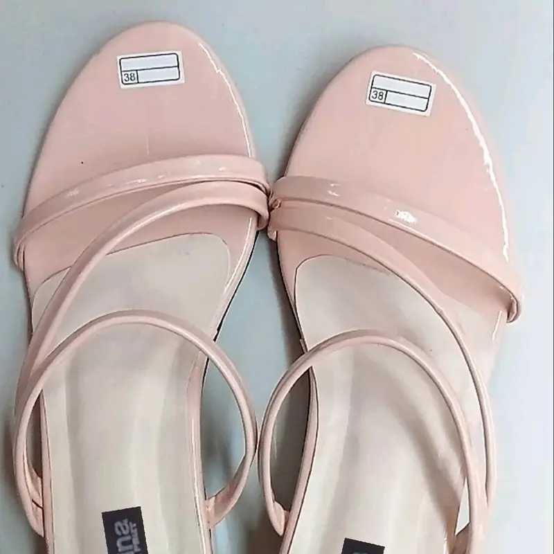 Sandal heels Wanita Cantik Model Kekinian dengan Hak 3cm untuk Acara Pesta - Shoes 5