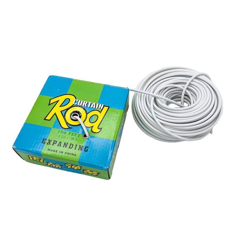 [1 Meter] Expanding Curtain Spring Wire Pvc Coated Spring Rope Spring ...