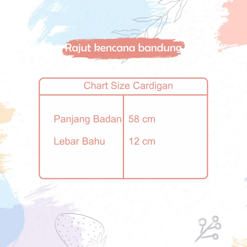 Rebecca Cardigan Rajut Wanita Motif Setrip Salur Lengan Panjang Bahan Akrilik Premium Kardigan Outer Retro Knitwear Atasan Nyaman 3