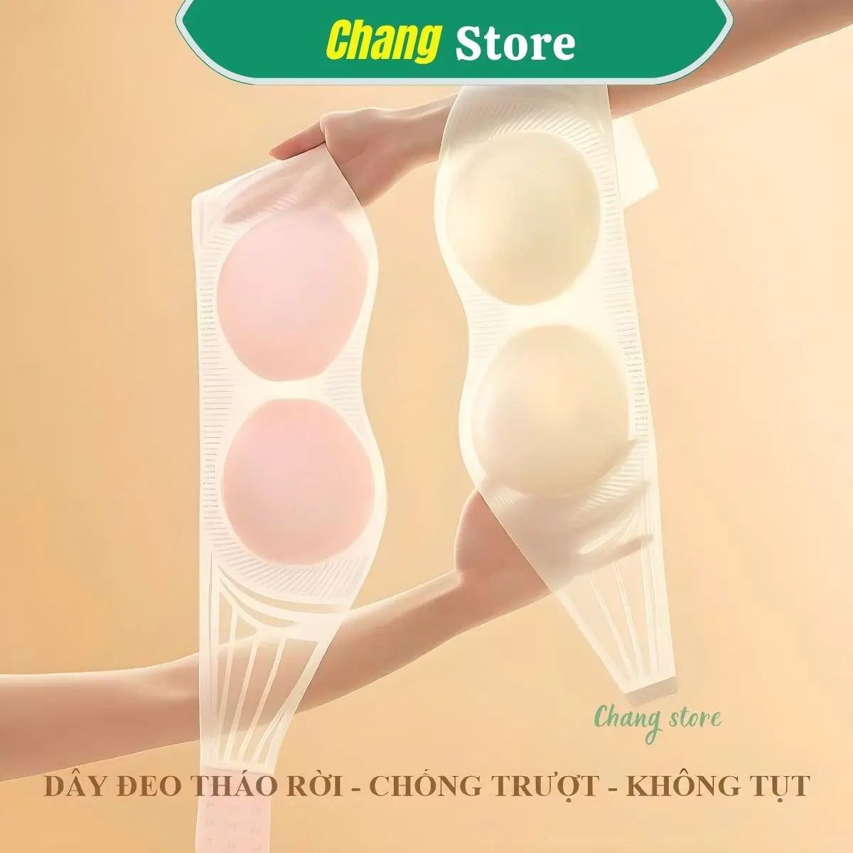 [LOẠI ĐẸP] Áo Lót Nữ Bra Không Dây Nâng Vòng 1 Mút Đệm Gom Quả Dây Đeo Tháo Rời Chống Trượt Không Tụt- mã 2160