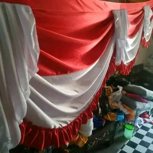 dekorasi rumbai tenda paket 5 meteran tinggi 75/80cm 4