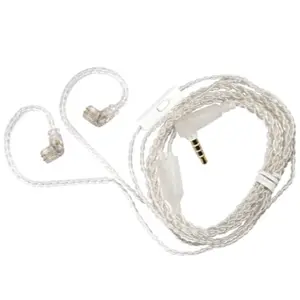 Kabel KZ Silver Copper Kabel QKZ Kabel TRN Kabel CCA Kabel Tangzu Kabel Jcally PJ2 Kabel Earphone Headset