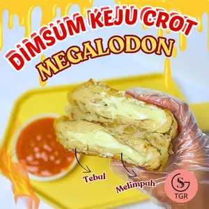 DIMSUM KEJU CROT MEGALODON GORENG XTRA SAOS SAMBAL - GUDANGSANCK Ayam Daging Food Pedas Frozen Meat Makanan