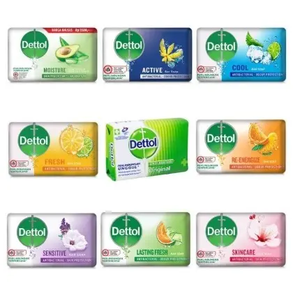 REJEKI MART -Sabun Dettol Batang 100gr - INVIGORATE
