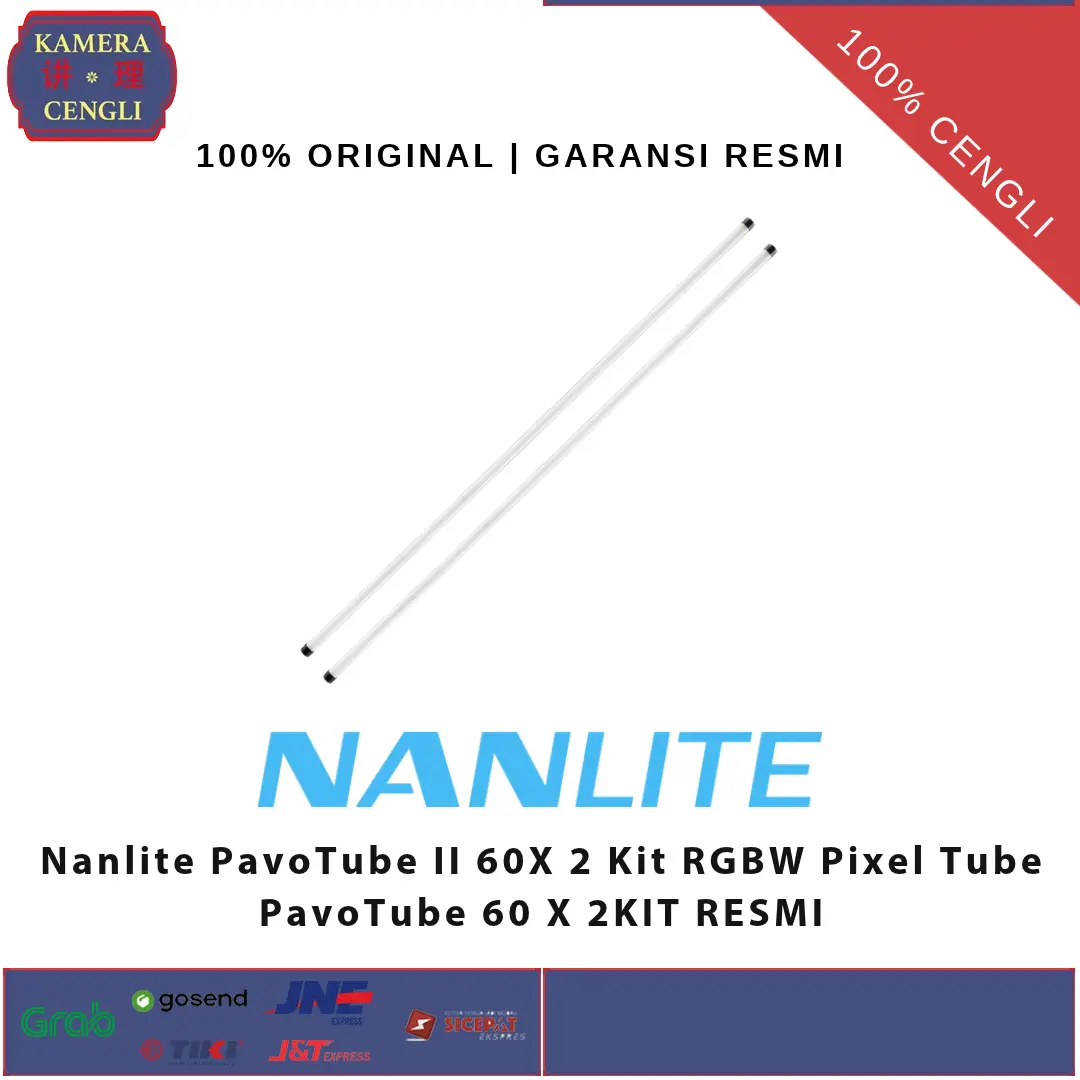 Nanlite PavoTube II 60X 2 Kit RGBW Pixel Tube PavoTube 60 X 2KIT RESMI