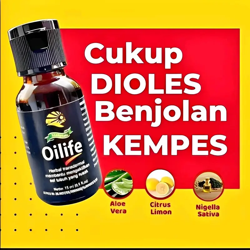 OILIFE- Minyak Oles Benjoln Leher ketiak Payudara Zaitun 1