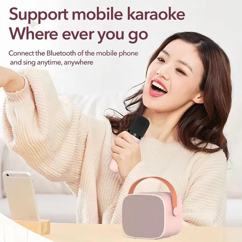 Product Introduction of MINI KARAOKE BLUETOOTH SPEAKER【COD】K12 [SPEAKER LAMPU  + MIC ],  K1 [SPEAKER + MIC ] ,K52 [SPEAKER LAMPU 360 +MIC] 11