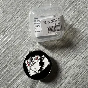 PGM Magnetic Golf Ball Marker Metal Golf Mark Magnet Hat Clip Clamp
