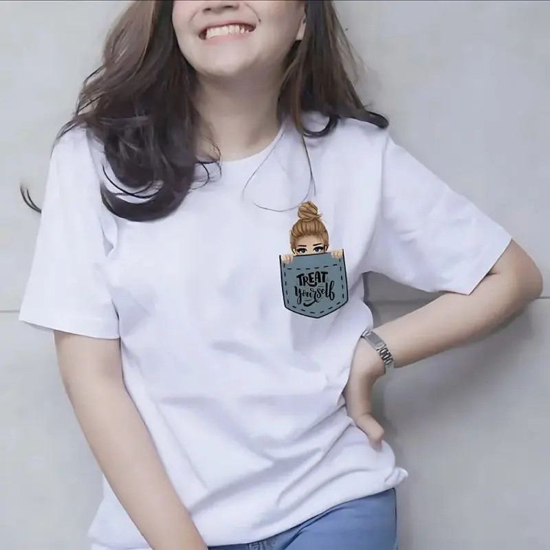 (COD)samping treat cewek cute ATASAN WANITA/BAJU KAOS DISTRO WANITA TERBARU/KAOS WANITA ONECK/KAOS TRENDY/KAOS TERLARIS/KAOS CEWEK MURAH/KAOS CEWEK LENGAN PENDEK/KAOS WANITA OBLONG/FASHION WANITA