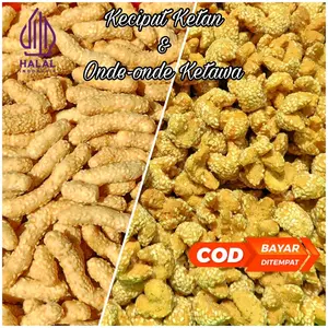 500gr - Keciput Ketan Wijen - Onde Onde Wijen | Gurih Manis Santan Renyah