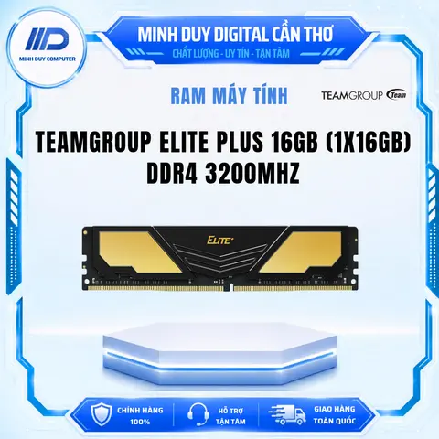 RAM TEAMGROUP ELITE PLUS 16GB (1x16GB) DDR4 3200MHz - Hàng Chính Hãng Bảo Hành 3 Năm