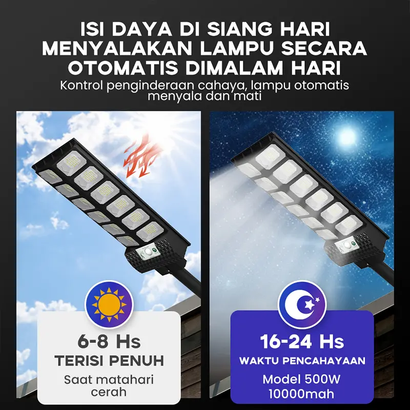 Lampu Solar Tenaga Surya Lampu Jalan solar cell Garansi 3 tahun 1