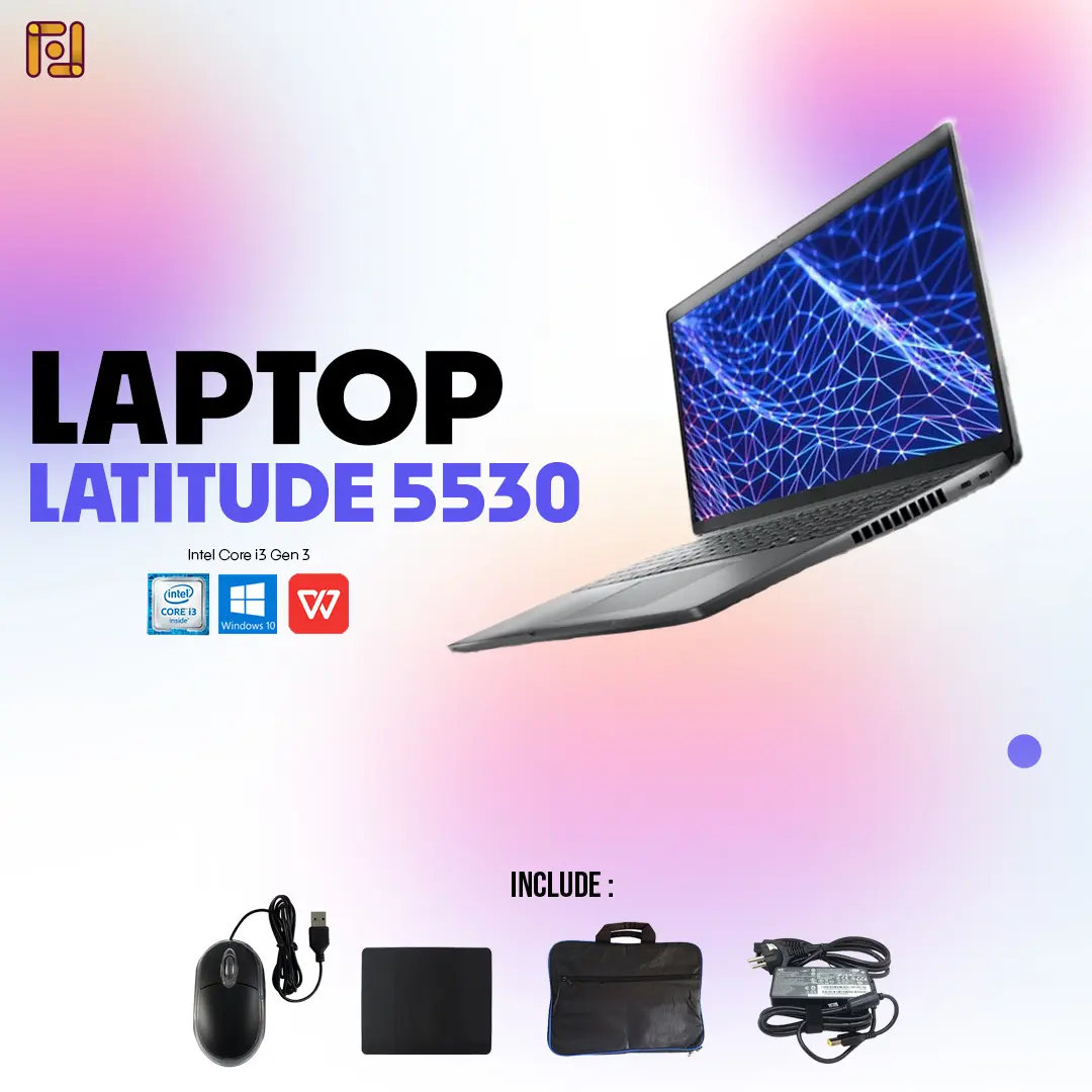 LAPTOP 5530 15 INCH CORE GENERATION RAM 8/16 SSD 128 UP TO 512