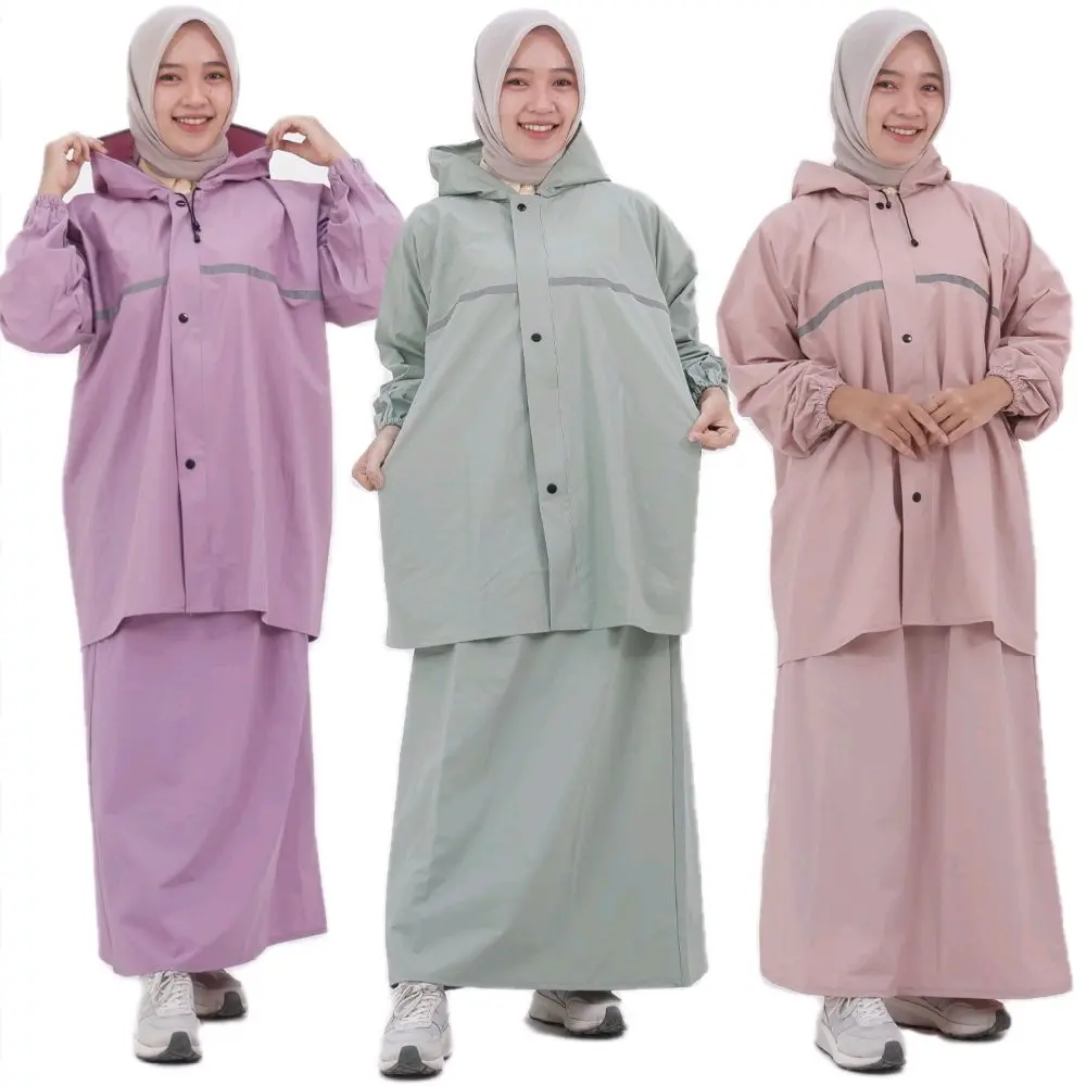 JAS HUJAN Rok wanita Dewasa Anti Rembes BY MOIS Bahan Tebal Elastis MURAH Berkualitas