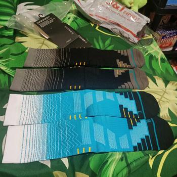 Product Review of New Style Professional Basketball Socks Towel Bottom Gradient Elite Socks Sports Socks from 🍻**T P**🍻 1