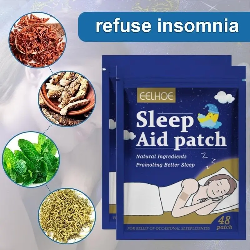 48pcs EELHOE SLEEP PATCH KOYO BANTU SUSAH TIDUR Eye