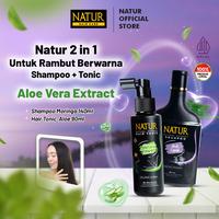 Gambar [SPECIAL LIVE] 2in1 Shampoo Moringa + Tonic | Untuk Rambut Lepek dan Bercabang - 2in1 Shampoo Moringa + Hair Tonic Ginseng dari Natur Kota Administrasi Jakarta Timur 2 Tokopedia