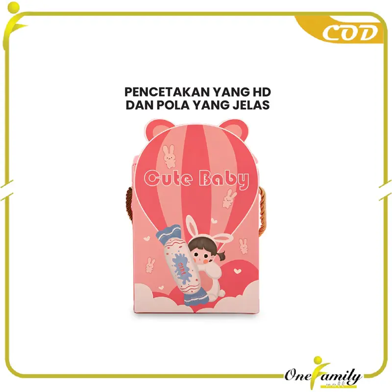 [COD] OFM C1057 Goodie Bag Ulang Tahun Anak Motif Balon Tas Bingkisan Birthday Kartun Lucu 3
