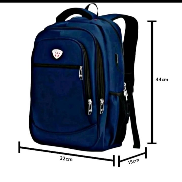 (COD)TAS RANSEL POLO WATER,TAS KERJA,TAS SEKOLAH ,PRIA / WANITA,TERBARU Travel Backpack 4