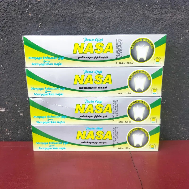 DAPAT 4 PCS Pasta Gigi Nasa (PGN) Ampuh Atasi Permasalahan Mulut 100%ORIGINAL/menghilangkan bau mulut/KOSMETIKORI 1