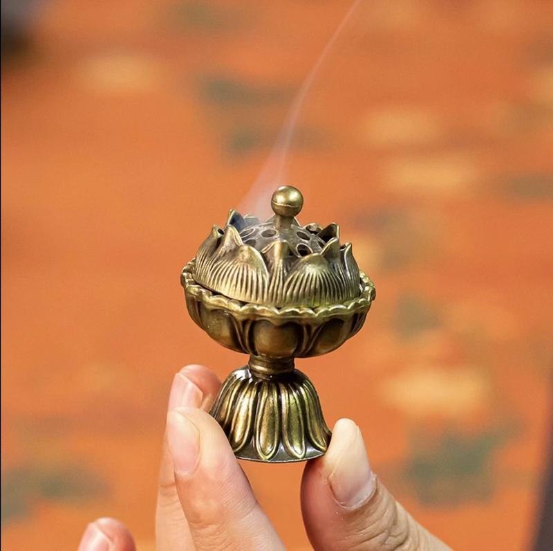 Product Introduction of XiaoXiangLv Pure copper lotus shaped design 0