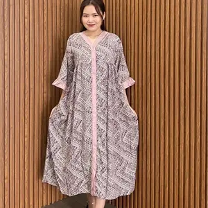 Revina daster baru  Cantik Bunga/ Nayla Daster Rayon Premium