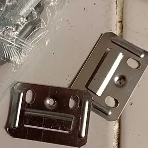 100pcs Klip WPC Braket - Alat Pasang Wall Panel Wood Pannel 36x50mm