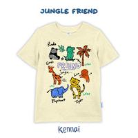 Gambar Kennai Kaos Anak Laki Laki 1-12 Tahun Kaos Anak Perempuan Series Jungle Friend Cotton Combed 24s - DINO BATTLE, S dari kennaikids Kota Bandung 5 Tokopedia
