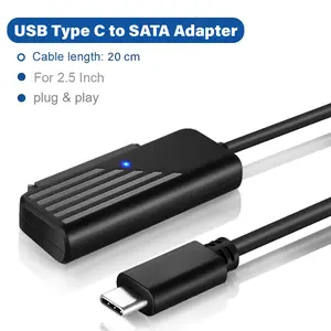 Onelesy Kabel Adaptor Hardisk USB Type C to SATA 2.5 Inch Support 5G - ONUSBC